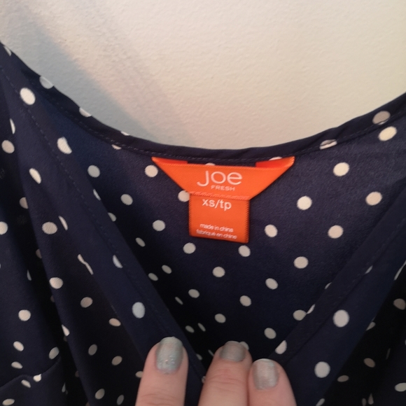 Joe Fresh Polka Dot sleeveless summer dress - Picture 4 of 4